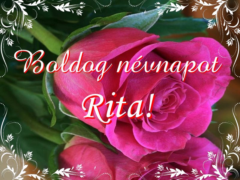 Rita névnapi köszöntő