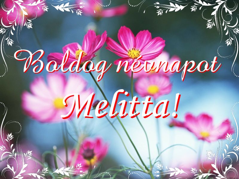 Melitta névnapi köszöntő